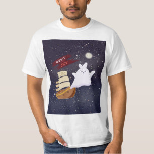 Camiseta Assustadora de Halloween do Navio Fantasm