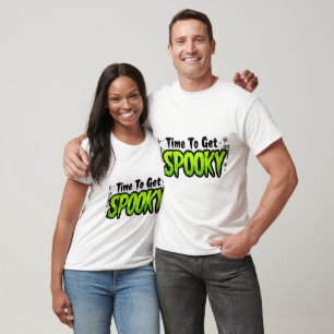 Camiseta Assustadora de Halloween, Gráfica Tee "Ho