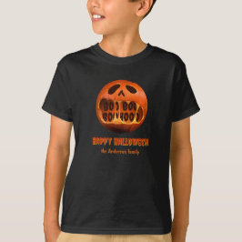 Camiseta assustadora de Halloween para a família a