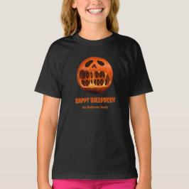 Camiseta assustadora de Halloween para a família c