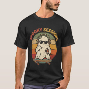 Camiseta Assustadora de Sessões de Halloween de Sk