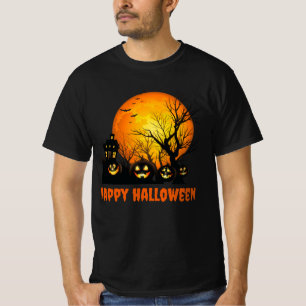 Camiseta assustadora do Halloween para homens