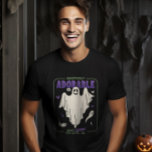 Camiseta Assustadoramente Adorável Dia de as Bruxas engraça<br><div class="desc">Prepare-se para assombrar a cena do Dia das Bruxas com a nossa camiseta "Assustadoravelmente Adoráveis Ditos de Dia de as Bruxas engraçado"! É a mistura perfeita de espasmos e fofos, com frases estranhas e fantasmas que farão com que todos gritem com risos. Quer você vá enganar ou tratar ou apenas...</div>