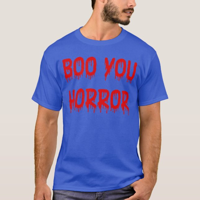 Camiseta Assuste seu fã de filme de terror Presente engraça (Frente)