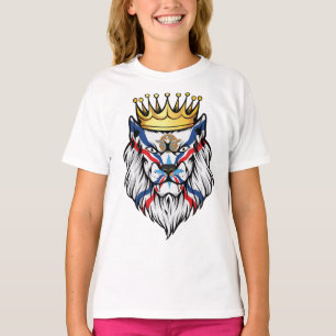 Camiseta Assyria Lion King Flag