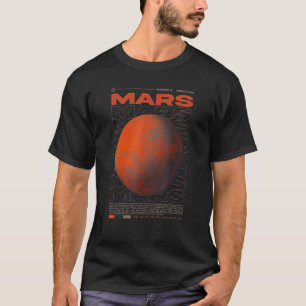 Camiseta Ast Espacial Exterior do Sistema Solar Planeta Mar