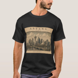 Camiseta Astana | Vintage Travel City Design