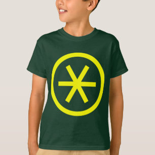 Camiseta Asterisco circundado