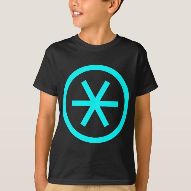 Camiseta Asterisco dentro de um círculo (Frente)
