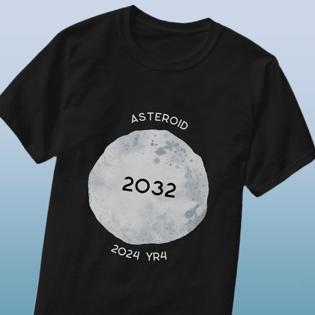 Camiseta Asteroide 2024 YR4 2032 (Criador carregado)