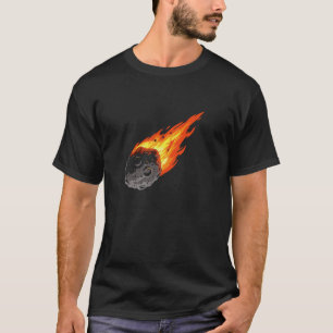Camiseta Asteróide 2032 Para Homens Mulheres Espaço Cometa
