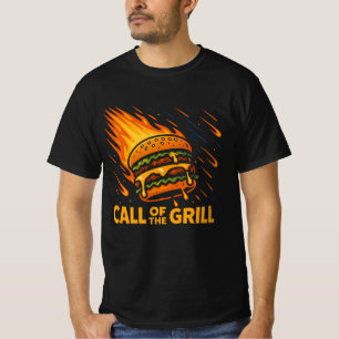 Camiseta Asteroide Burger Call Of The Grill
