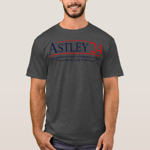Camiseta Astley 2024 para o Presidente