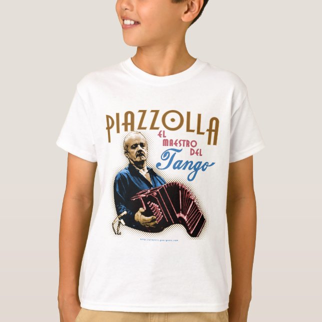 Camiseta Astor Piazzolla (Frente)