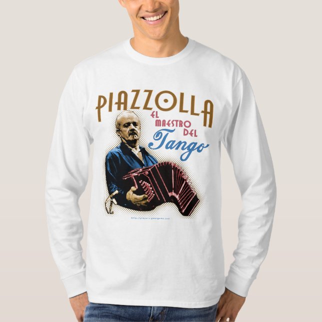 Camiseta Astor Piazzolla (Frente)