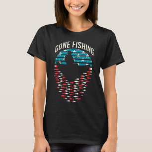 Camiseta Astoria Oregon: Porto de Barcos de Pesca Pôr do So
