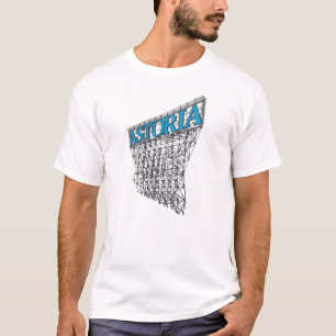 Camiseta Astoria Queens New York Scaffolding Design