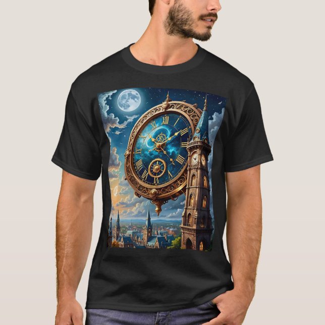 Camiseta Astral Clocktower Fantasy City Tee (Frente)