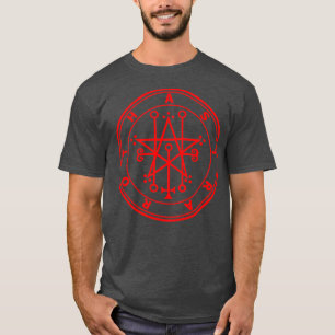 Camiseta Astraroth Ars Goetia Sigil Red