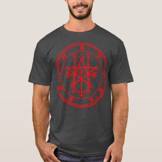 Camiseta Astraroth Ars Goetia Sigil Red