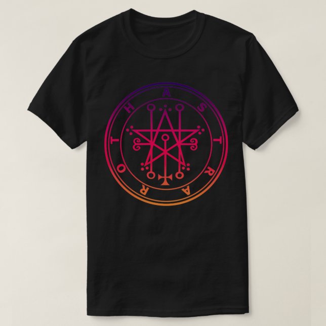 Camiseta Astraroth ensina ciências matemáticas e islandês (Frente do Design)