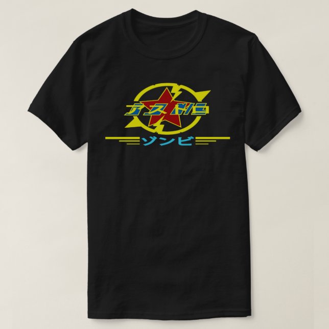 Camiseta Astro ZombieKanji Japonês (Frente do Design)