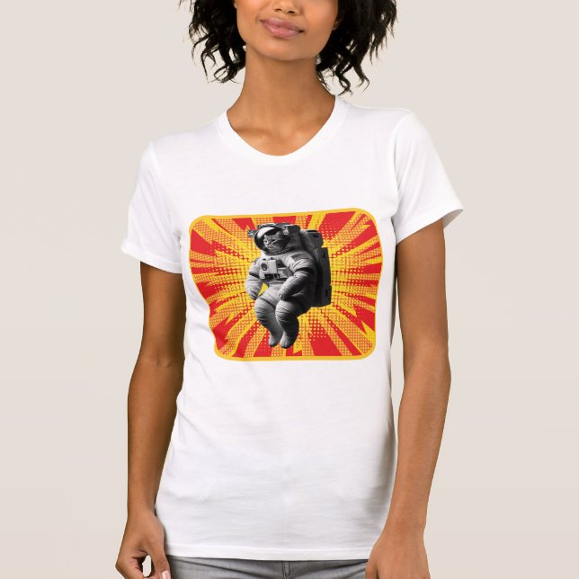 Camiseta AstroCat (Frente)