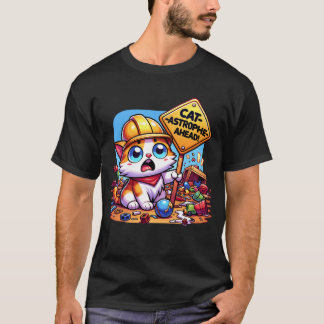 Camiseta Astrofe de Gato à Frente!
