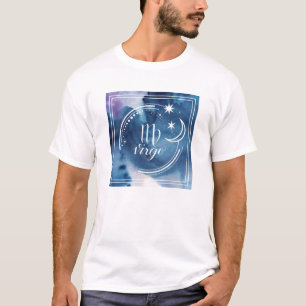 Camiseta Astrologia da Aquarela - Virgem