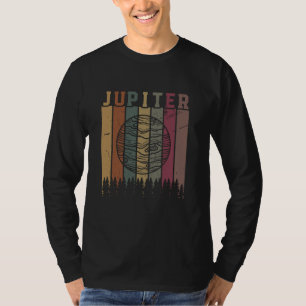 Camiseta Astrologia do Sistema Solar Espacial no Planeta Jú