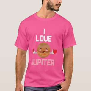 Camiseta Astrologia do Sistema Solar Espacial no Planeta Jú