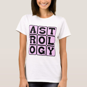 Camiseta Astrologia, Estudo dos Signos do Zodíaco