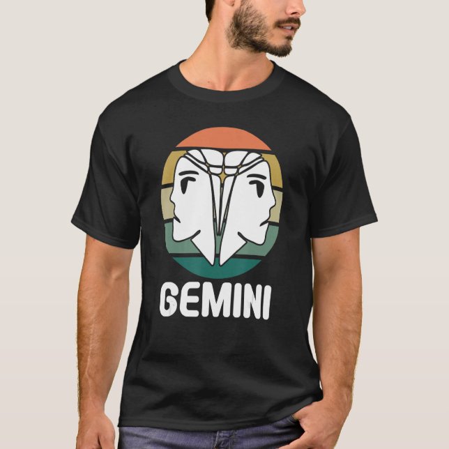 Camiseta Astrologia Gemini (Frente)