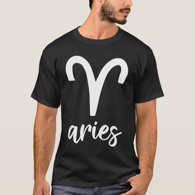 Camiseta Astrology Aries Zodiac (Frente)
