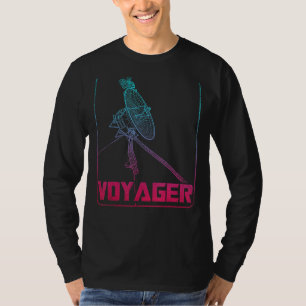 Camiseta Astron do Sistema Solar da Sonda Espacial Voyager