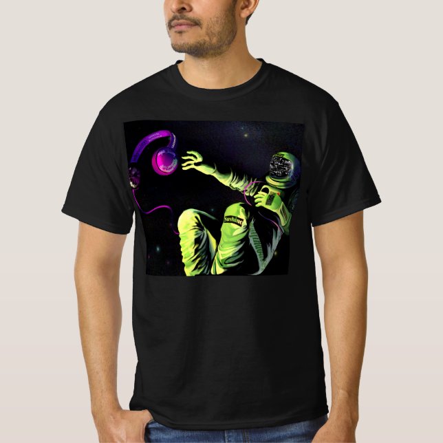 Camiseta Astronaut Art Shirt (Frente)