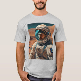 Camiseta Astronaut auf dem Mars
