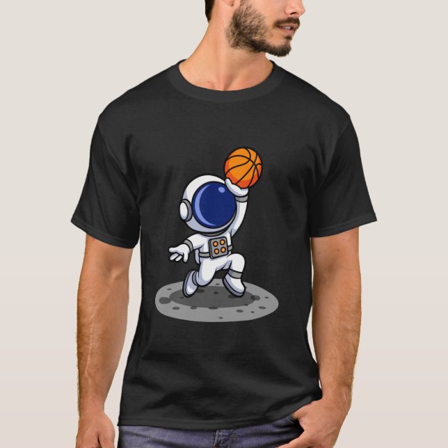 Camiseta Astronaut Basketball Adventure (Frente)