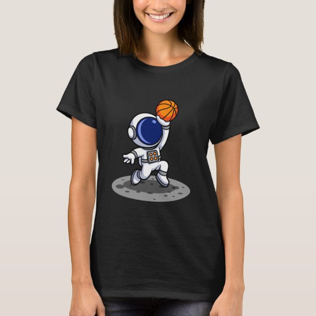 Camiseta Astronaut Basketball Adventure (Frente)