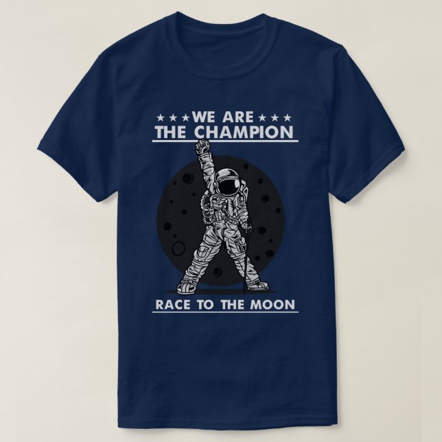 CAMISETA ASTRONAUT CHAMPION (Frente do Design)