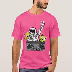 Camiseta Astronaut Dj Concert-Goer