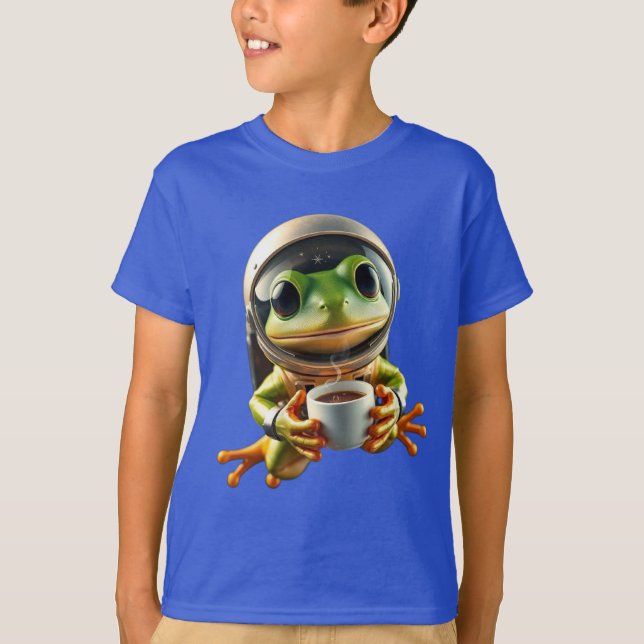Camiseta Astronaut Frog (Frente)
