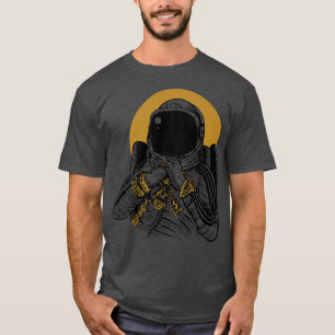 Camiseta Astronaut Funny Dj Music