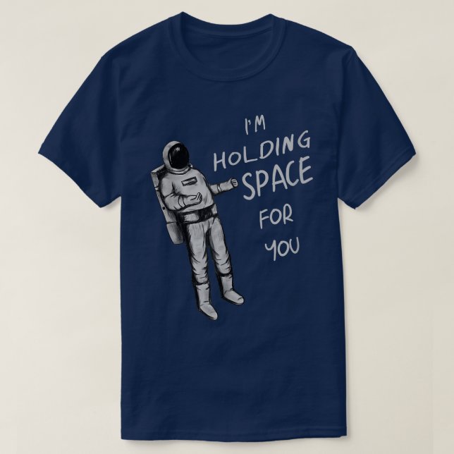 Camiseta Astronaut Holding Space T  (Frente do Design)