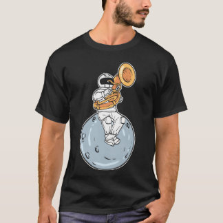 Camiseta Astronaut Marching Band Orchestra Member Gift vint