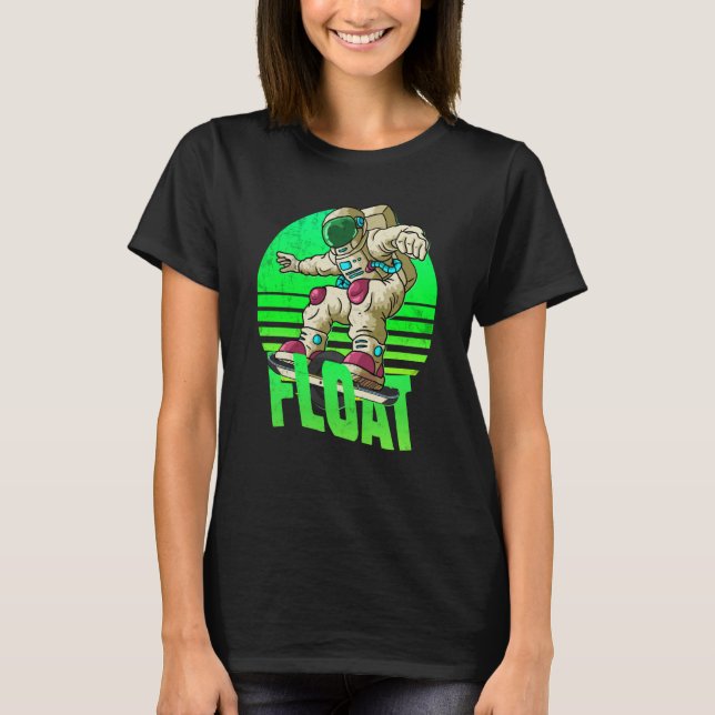Camiseta astronaut Onewheel eskate Float owner onewheel  2 (Frente)