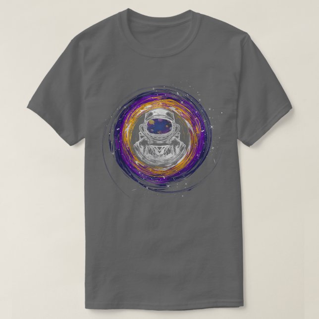 Camiseta Astronaut Planets Space T-Shirt (Frente do Design)