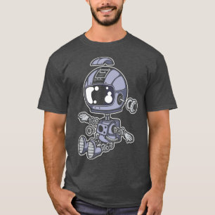 CAMISETA ASTRONAUT ROBOT