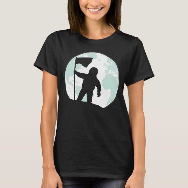 Camiseta Astronaut Silhouette (Frente)