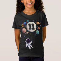 Astronauta 11 de aniversário de 11 anos Astronauta